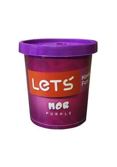 Lets Oyun Hamuru 150 Gr Mor - 4 Adet Mor