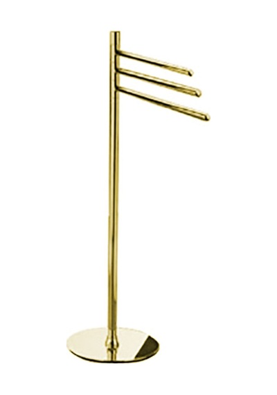 Ayaklı Havluluk, Ø27xh.94 Cm - Altın