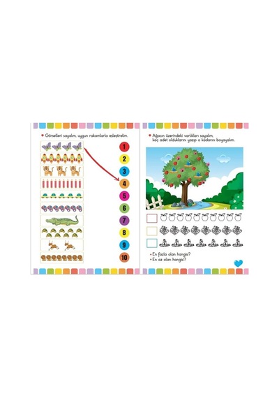 6 Yaş 1. Sınıfa Hazırlık Seti - İlkokula Başlayacaklar İçin Çizgi Çalışmaları Matematik Ve Kodlama Setleri