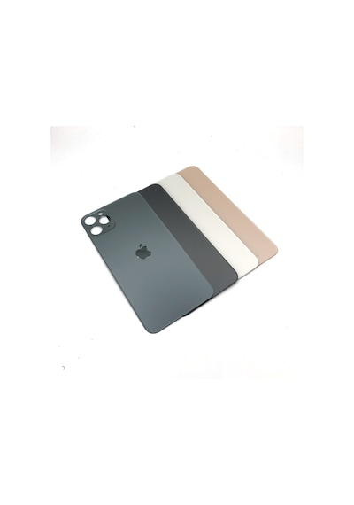 Apple Uyumlu iPhone 11 Pro Arka Kapak Yapışkanlı Kamera Lensinden Geçen