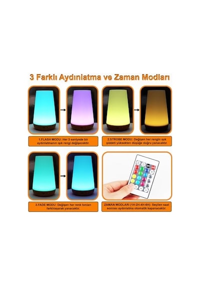 Masaüstü Şarjlı Led Aydınlatma Gece Lambası/gt-cl11 .