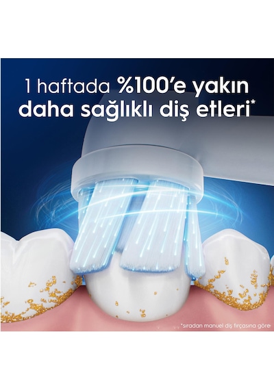 Oral-b İo Gentle Care Beyaz Diş Fırçası Yedek Başlığı 4 Adet