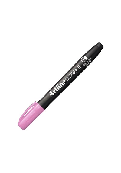 Artline Supreme 1 Mm Açık Pembe Kalıcı Markör Yuvarlak Uç İle Boyama Ve Çizim İçin