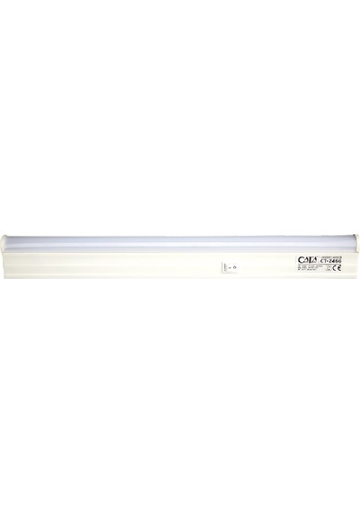 5 Adet Ct 2466 Cata 4W Ledli T5 Bant Armatür Günışığı 3200K Beyaz