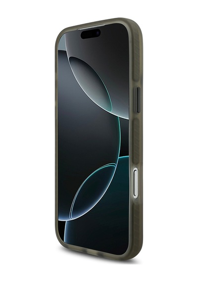 Apple Uyumlu iPhone 17 Pro Max  Kılıf Tumı Lisanslı M-safe Özellikli Buzlu Transparan Kapak Haki Haki
