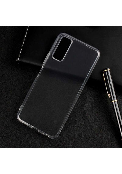 Zore Vivo Y20 Kılıf Süper Silikon Kapak - Renksiz Renksiz