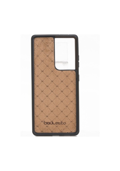 Bouletta Samsung Galaxy S21 Ultra Uyumlu Deri Arka Kapak FXCPRST1