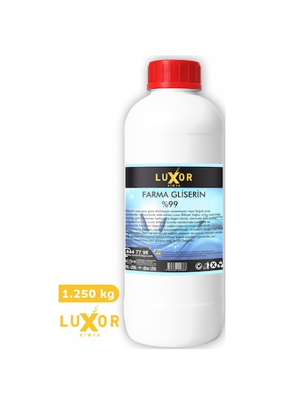 Luxor Kimya Farma %99 Gliserin 1.250 KG