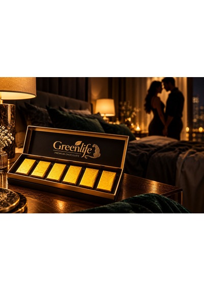 Greenlife Premium Chocolate Erkekler İçin Çikolata 6'lı Paket 96 G