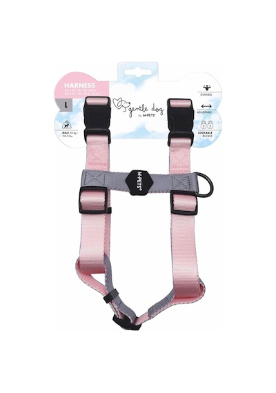 M-pets Gentle Dog Göğüs Tasması Pink L Çok Renkli