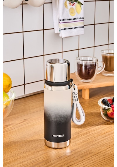 Karaca İnoxis Çelik Sızdırmaz Termos 550 Ml Siyah