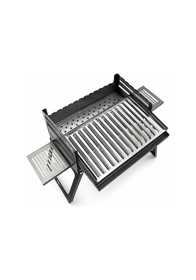 Komple Katlanır Kalın Mangal 35x50 Ölçülerinde 1.50 Mm Kalınlık Siyah