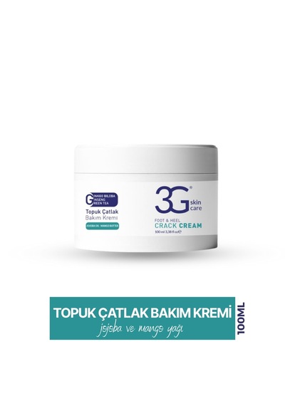 3g Topuk Çatlak Bakım Kremi 100 Ml