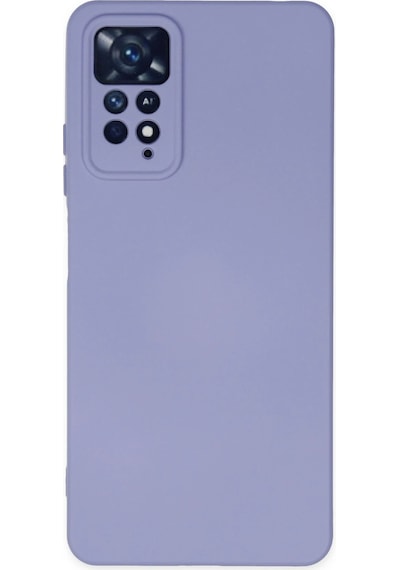 Uryport Xiaomi Redmi Note 11 Pro Kılıf Nano İçi Kadife Silikon - Lila