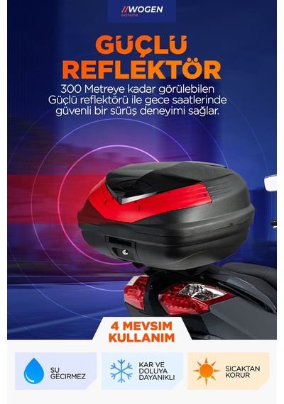 Wogen Wg39 Arka Çanta 39 L Premium Siyah Siyah