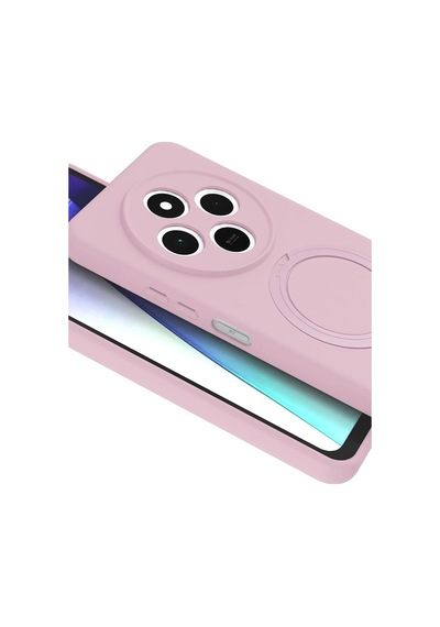 Durukar Redmi 14c Regal Magsafe Standlı Kapak - Açık Pembe