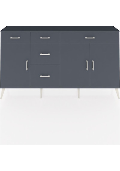 Arges Konsol 2 Raflı 5 Çekmeceli 3 Kapaklı 176x30x99 Antrasit-antrasit Antrasit - Antrasit Arges Konsol 2 Raflı 5 Çekmeceli 3 Kapaklı 176x30x99 Antrasit-antrasit Antrasit - Antrasit