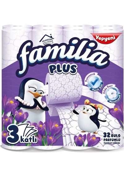 Familia Plus Kokulu Tuvalet Kağıdı 32 Rulo