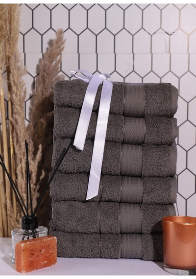 Trendy 50 90 Havlu 6'lı Antrasit
