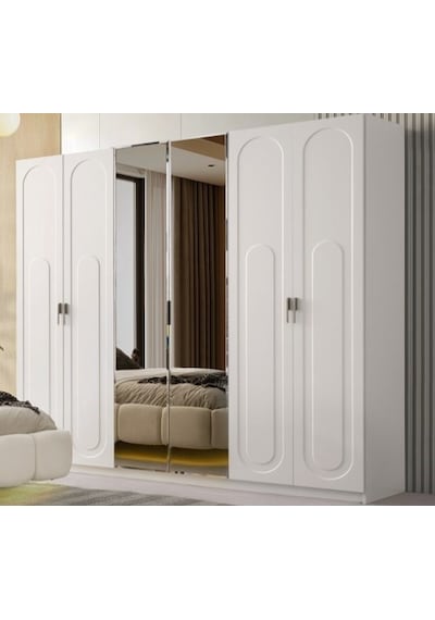 Esinti Mdf 6 Kapılı Dolap Aytaşı