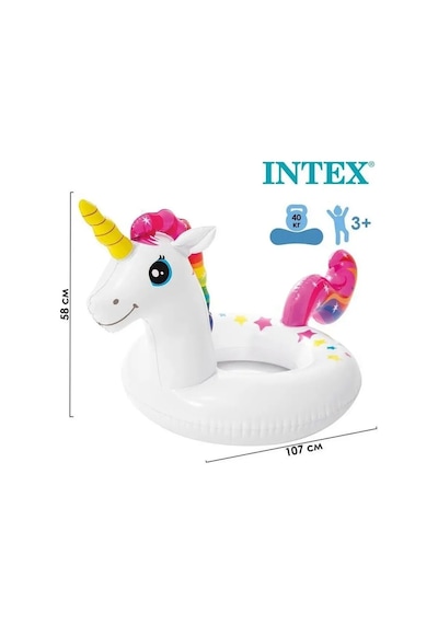 Intex Şişme Unicorn Yüzme Simidi 160503956