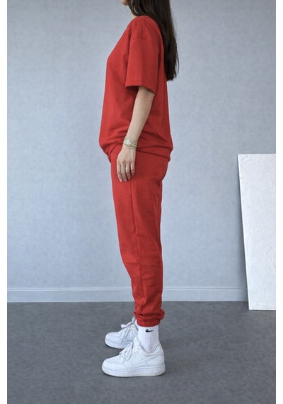 Thatssofetch Kırmızı T-shirt Eşofman Altı Jogger - Baskılı Eşofman Takımı Oversize Kırmızı Thatssofetch Kırmızı T-shirt Eşofman Altı Jogger - Baskılı Eşofman Takımı Oversize Kırmızı