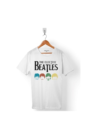 The Beatles Electrıc Elektrik Logo Abbey Road Erkek Tişört 001