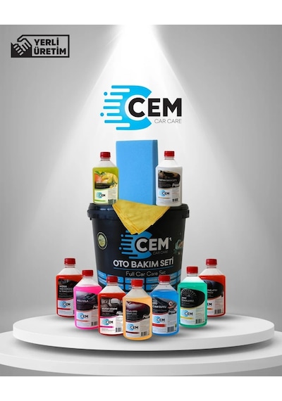 Cem Full Oto Bakım Seti 12 Parça