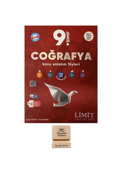 Limit 9. Sınıf Coğrafya Maarif Konu Anlatım Föyü Ve Telefon Standı
