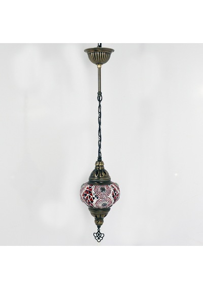 Dekoratif TEKLİ AVİZE TERAS İÇİN İLGİ ÇEKİCİ RENKLİ MOZAİK LAMBA