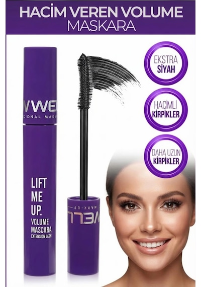 Lift Me Up Volume Mascara - Ekstra Siyah Hacim Veren, Uzunluk Ve Kıvrım Sağlayan Özel Seri Maskara