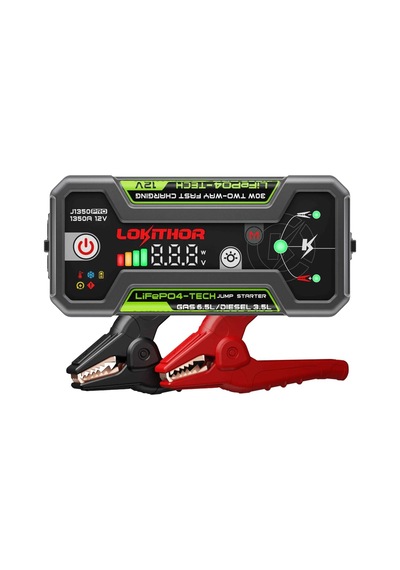 J1350pro 12v 1350amp Lifepo4 Akıllı Akü Takviye + Powerbank + Led Lamba