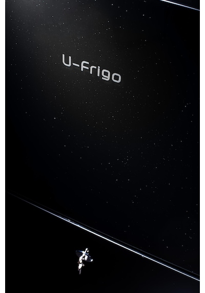 U-frigo 108 Lt 12-24v Marin/karavan Kompresörlü Buzdolabı Temperli Cam Kapak Limited Edition Siyah