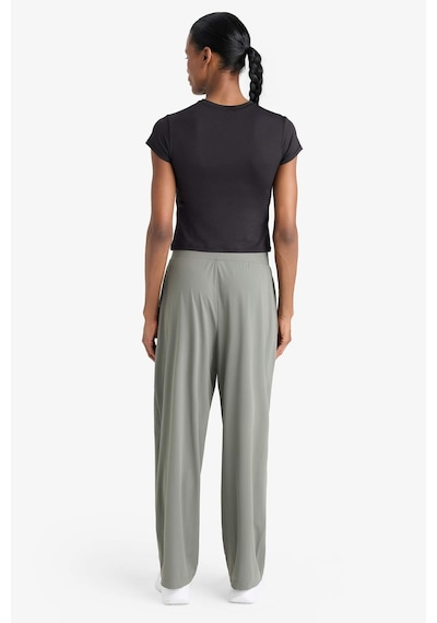 DeFactoFit Straight Fit Geniş Paça Standart Boy İnce Sporcu Pantolon E2542AX25SMKH512