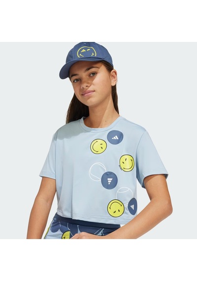 Adidas X Smileyworld Training Çocuk Tişört C-adıjj3079c40a00 Mavi Adidas X Smileyworld Training Çocuk Tişört C-adıjj3079c40a00 Mavi