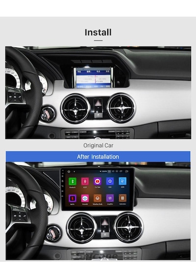 Mercedes Glk Serisi Ntg5.0 2008-2012uyumlu Multimedya Navigasyon Usb Kamera Carplayer