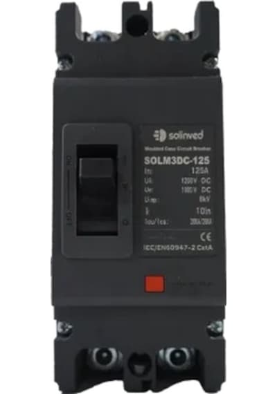 Solinved 125a 1000v 2 Kutuplu Dc Şalter - Solm3dc-125