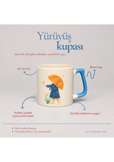 Yürüyüş Kupası-düşler Serisi Açık Sarı