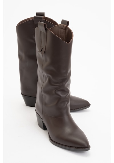 Luvishoes Luvi Shoes Sojo Kahverengi Cilt Hakiki Deri Kalın Topuklu Kısa Çizme Kahverengi Deri Luvishoes Luvi Shoes Sojo Kahverengi Cilt Hakiki Deri Kalın Topuklu Kısa Çizme Kahverengi Deri