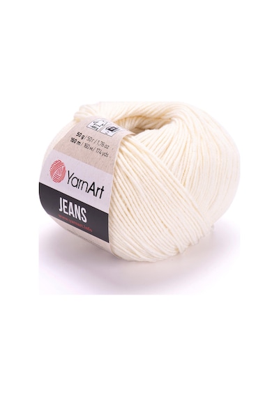 Yarnart Jeans Amigurimi & Motif El Örgü Ipi - 03 Krem