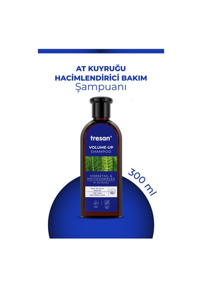 At Kuyruğu Hacimlendirici Bakım Şampuanı 300 Ml X 2 Adet