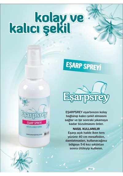 Ipek Şal Eşarp Spreyi 2 Adet