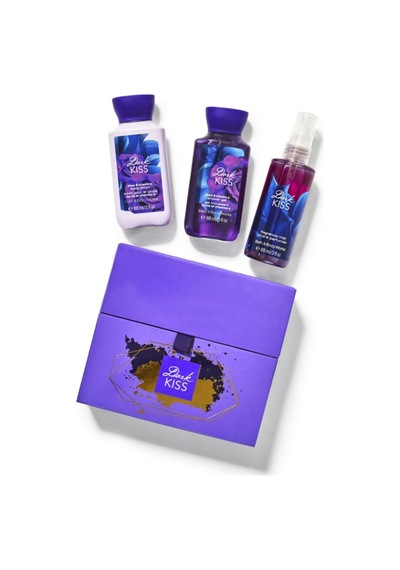 Bath & Body Works Dark Kiss Seyahat Boyu Cilt Bakım Seti
