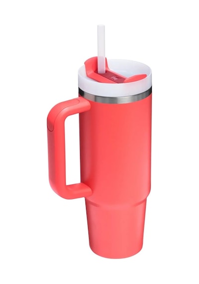 Stanley Quencher H2.0 Flowstate 0.89 lt Pipetli Çelik Termos Mercan