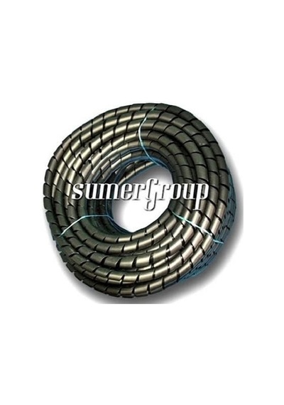 25mm Sarıcı Taşıyıcı Spirali Siyah 50 Metre