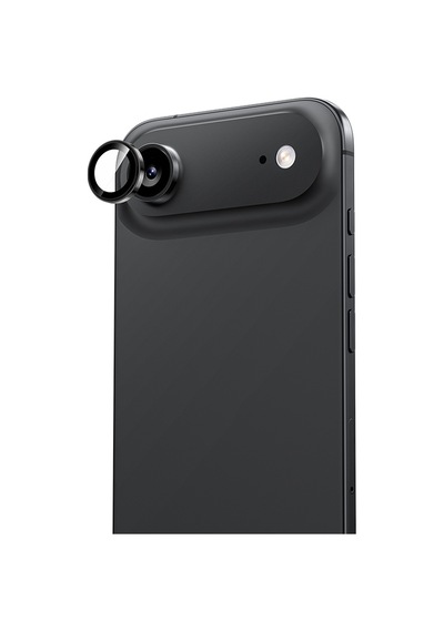 Apple Uyumlu   iPhone 17 Air Benks Dr Safir Kamera Lens Koruyucu Siyah