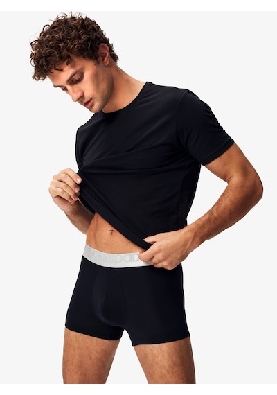 Erkek Modal Elastan Boxer Silver 9303 - Siyah Siyah