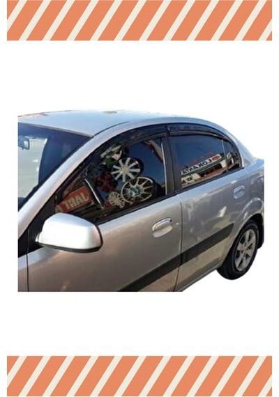Kıa Rio Sedan 2006-2011 Modellerine Özel 4'lü Mügen Tip Cam Rüzgarlığı