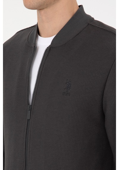 U.s. Polo Assn. Erkek Siyah Hırka Örme 50308895-vr046 Siyah