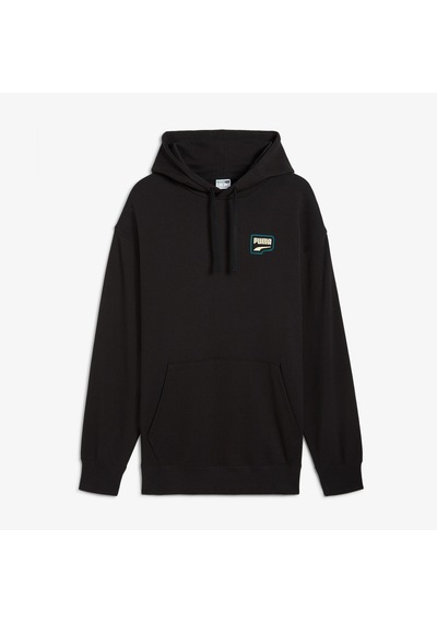 Puma Downtown Graphic Hoodie Unisex Siyah Hoodie Düz 626748